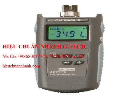 Hiệu chuẩn máy đo công suất quang cầm tay Yokogawa AQ2170H. Hiệu chuẩn nhanh G-tech Hiệu chuẩn máy đo công suất quang cầm tay Yokogawa AQ2170H. Hiệu chuẩn nhanh G-tech