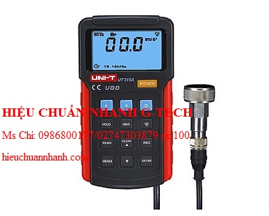 Hiệu chuẩn máy đo độ rung UNI-T UT315A (0~199.9m/s²). Hiệu chuẩn nhanh G-tech Hiệu chuẩn máy đo độ rung UNI-T UT315A (0~199.9m/s²). Hiệu chuẩn nhanh G-tech
