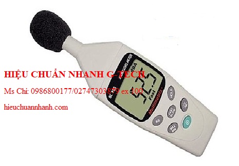 Hiệu chuẩn máy đo độ ồn âm thanh Multimetrix SL105 (30~130dB). Hiệu chuẩn nhanh G-tech Hiệu chuẩn máy đo độ ồn âm thanh Multimetrix SL105 (30~130dB). Hiệu chuẩn nhanh G-tech