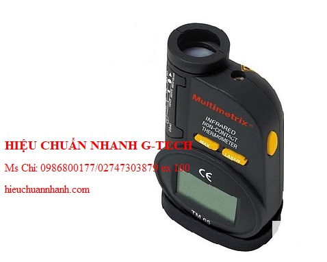 Hiệu chuẩn máy đo nhiệt độ hồng ngoại Multimetrix TM65 (-20~270°C,±2,5%+2°C). Hiệu chuẩn nhanh G-tech  Hiệu chuẩn máy đo nhiệt độ hồng ngoại Multimetrix TM65 (-20~270°C,±2,5%+2°C). Hiệu chuẩn nhanh G-tech