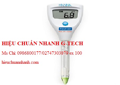 Hiệu chuẩn bút đo pH Trong Sữa Hanna HI981034. Hiệu chuẩn nhanh G-tech  Hiệu chuẩn bút đo pH Trong Sữa Hanna HI981034. Hiệu chuẩn nhanh G-tech