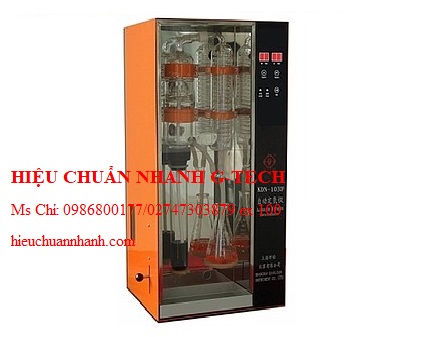 Hiệu chuẩn  máy cất đạm tự động QIANJIAN KDN-103F (0.1mg~200mg Nitrogen). Hiệu chuẩn nhanh G-tech Hiệu chuẩn  máy cất đạm tự động QIANJIAN KDN-103F (0.1mg~200mg Nitrogen). Hiệu chuẩn nhanh G-tech