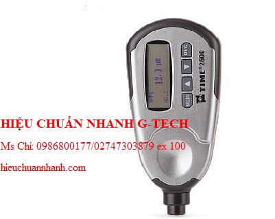 Hiệu chuẩn máy đo độ dày lớp phủ TIME 2501 (0~1250 μm; 0.1μm). Hiệu chuẩn nhanh G-tech  Hiệu chuẩn máy đo độ dày lớp phủ TIME 2501 (0~1250 μm; 0.1μm). Hiệu chuẩn nhanh G-tech