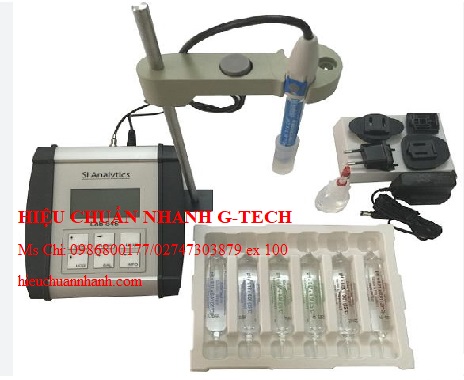 Hiệu chuẩn Máy đo oxy hòa tan/nhiệt độ SI ANALYTICS LAB 745 (loại để bàn). Hiệu chuẩn nhanh G-tech Hiệu chuẩn Máy đo oxy hòa tan/nhiệt độ SI ANALYTICS LAB 745 (loại để bàn). Hiệu chuẩn nhanh G-tech