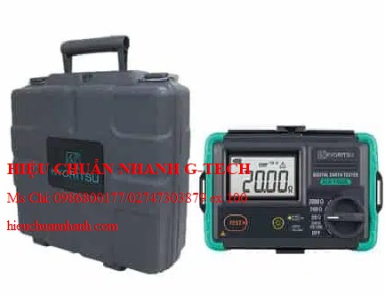Hiệu chuẩn máy đo điện trở đất Kyoritsu 4105DL KYORITSU 4105DL. Hiệu chuẩn nhanh G-tech Hiệu chuẩn máy đo điện trở đất Kyoritsu 4105DL KYORITSU 4105DL. Hiệu chuẩn nhanh G-tech