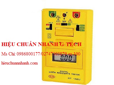 Hiệu chuẩn máy đo điện trở đất 3 dây SEW ST-1520. Hiệu chuẩn nhanh G-tech Hiệu chuẩn máy đo điện trở đất 3 dây SEW ST-1520. Hiệu chuẩn nhanh G-tech