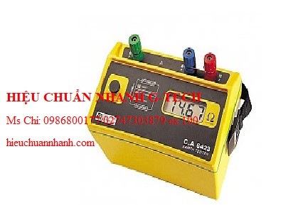 Hiệu chuẩn thiết bị đo điện trở đất Chauvin Arnoux C.A 6423. Hiệu chuẩn nhanh G-tech Hiệu chuẩn thiết bị đo điện trở đất Chauvin Arnoux C.A 6423. Hiệu chuẩn nhanh G-tech