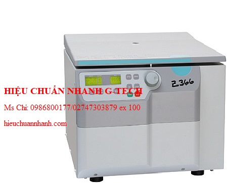 Hiệu chuẩn  máy ly tâm lạnh điện tử HERMLE Z366 (4x250ml; 20000 v/p). Hiệu chuẩn nhanh G-tech Hiệu chuẩn  máy ly tâm lạnh điện tử HERMLE Z366 (4x250ml; 20000 v/p). Hiệu chuẩn nhanh G-tech