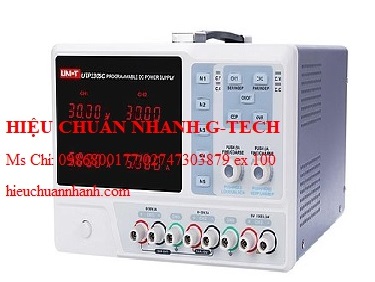 Hiệu chuẩn nguồn một chiều điều chỉnh DC UNI-T UTP3305C (30V/5A/315W). Hiệu chuẩn nhanh G-tech Hiệu chuẩn nguồn một chiều điều chỉnh DC UNI-T UTP3305C (30V/5A/315W). Hiệu chuẩn nhanh G-tech