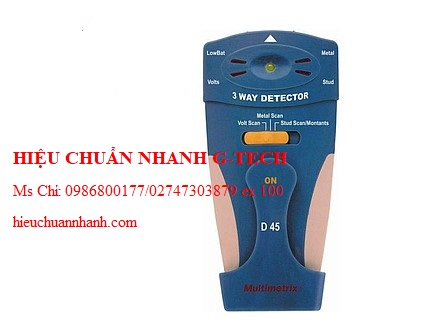 Hiệu chuẩn  máy dò đinh tán (gỗ, kim loại) và dây dẫn mang điện Multimetrix D45. Hiệu chuẩn nhanh G-tech Hiệu chuẩn  máy dò đinh tán (gỗ, kim loại) và dây dẫn mang điện Multimetrix D45. Hiệu chuẩn nhanh G-tech