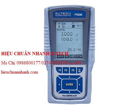 Hiệu chuẩn máy đo đa chỉ tiêu cầm tay Eutech ECPDWP65000. Hiệu chuẩn nhanh G-tech Hiệu chuẩn máy đo đa chỉ tiêu cầm tay Eutech ECPDWP65000. Hiệu chuẩn nhanh G-tech