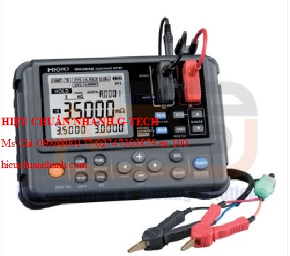 Hiệu chuẩn thiết Bị Đo Điện Trở Hioki RM3548. Hiệu chuẩn nhanh G-tech Hiệu chuẩn thiết Bị Đo Điện Trở Hioki RM3548. Hiệu chuẩn nhanh G-tech