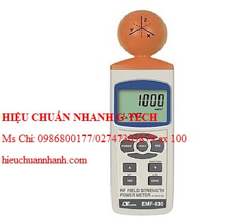 Hiệu chuẩn máy đo từ trường LUTRON EMF-830. Hiệu chuẩn nhanh G-tech Hiệu chuẩn máy đo từ trường LUTRON EMF-830. Hiệu chuẩn nhanh G-tech