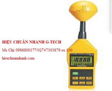 Hiệu chuẩn máy đo điện trường TENMARS TM-196 (11V/m, 8GHz). Hiệu chuẩn nhanh G-tech