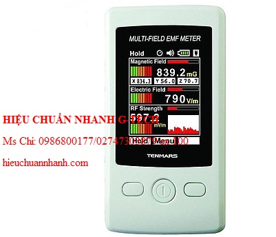 Hiệu chuẩn máy đo điện từ trường TENMARS TM-190 (50V/m~2000V/m). Hiệu chuẩn nhanh G-tech Hiệu chuẩn máy đo điện từ trường TENMARS TM-190 (50V/m~2000V/m). Hiệu chuẩn nhanh G-tech