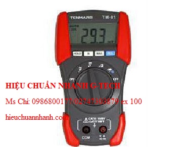 Hiệu chuẩn đồng hồ vạn năng TENMARS TM-81. Hiệu chuẩn nhanh G-tech Hiệu chuẩn đồng hồ vạn năng TENMARS TM-81. Hiệu chuẩn nhanh G-tech