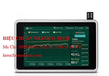 Hiệu chuẩn  máy đo, ghi độ ẩm, nhiệt độ màn hình cảm ứng EXTECH RH550. Hiệu chuẩn nhanh G-tech Hiệu chuẩn  máy đo, ghi độ ẩm, nhiệt độ màn hình cảm ứng EXTECH RH550. Hiệu chuẩn nhanh G-tech
