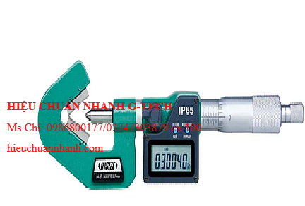 Hiệu chuẩn Panme điện tử đầu đo chữ V INSIZE 3590-857A (65-85mm/2.6-3.4"; 7 rãnh). Hiệu chuẩn nhanh G-tech Hiệu chuẩn Panme điện tử đầu đo chữ V INSIZE 3590-857A (65-85mm/2.6-3.4"; 7 rãnh). Hiệu chuẩn nhanh G-tech