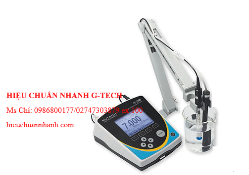 Hiệu chuẩn máy đo pH/ORP/ION/Độ dẫn điện/TDS/Độ mặn/Điện trở suất/Nhiệt độ để bàn Eutech ECPC27004S. Hiệu chuẩn nhanh G-tech Hiệu chuẩn máy đo pH/ORP/ION/Độ dẫn điện/TDS/Độ mặn/Điện trở suất/Nhiệt độ để bàn Eutech ECPC27004S. Hiệu chuẩn nhanh G-tech