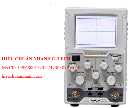 Hiệu chuẩn máy hiện sóng tương tự OWON AS101 (10MHz, 100MS/s, 1 Kênh). Hiệu chuẩn nhanh G-tech Hiệu chuẩn máy hiện sóng tương tự OWON AS101 (10MHz, 100MS/s, 1 Kênh). Hiệu chuẩn nhanh G-tech
