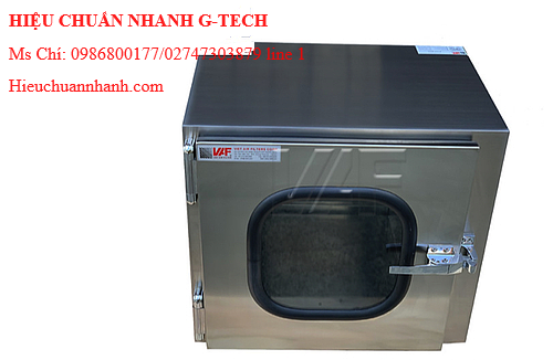 Hiệu chuẩn hộp chuyển hàng phòng sạch VAF V-PC-02. Hiệu chuẩn nhanh G-tech Hiệu chuẩn hộp chuyển hàng phòng sạch VAF V-PC-02. Hiệu chuẩn nhanh G-tech