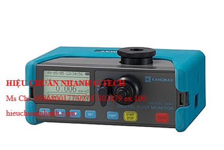 Hiệu chuẩn máy đo nồng độ bụi KANOMAX 3443. Hiệu chuẩn nhanh G-tech Hiệu chuẩn máy đo nồng độ bụi KANOMAX 3443. Hiệu chuẩn nhanh G-tech
