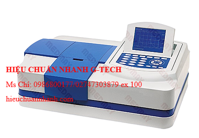 Hiệu chuẩn  máy quang phổ UV Medmay MSPE001 (190~1100nm; ±0.3nm; ≤0.15%T). Hiệu chuẩn nhanh G-tech Hiệu chuẩn  máy quang phổ UV Medmay MSPE001 (190~1100nm; ±0.3nm; ≤0.15%T). Hiệu chuẩn nhanh G-tech