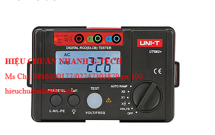 Hiệu chuẩn thiết bị kiểm tra dòng rò RCD (ELCB) thiết bị chống giật UNI-T UT582+ (500mA). Hiệu chuẩn nhanh, uy tín, chất lượng tại Bắc Ninh