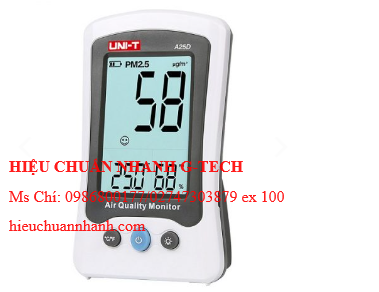Hiệu chuẩn máy đo nồng độ bụi PM2.5 Uni-t A25D. Hiệu chuẩn nhanh, uy tín chất lượng tại Đà Nẵng Hiệu chuẩn máy đo nồng độ bụi PM2.5 Uni-t A25D. Hiệu chuẩn nhanh, uy tín chất lượng tại Đà Nẵng