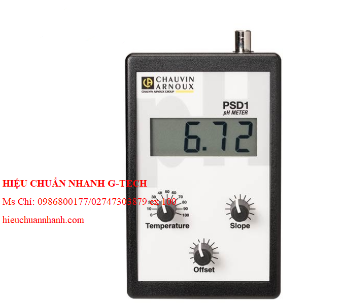 Hiệu chuẩn máy đo độ pH Chauvin Arnoux PSD1 (0.00 ~14.00 pH). Hiệu chuẩn nhanh, uy tín, chất lượng tại Bình Dương  Hiệu chuẩn máy đo độ pH Chauvin Arnoux PSD1 (0.00 ~14.00 pH). Hiệu chuẩn nhanh, uy tín, chất lượng tại Bình Dương