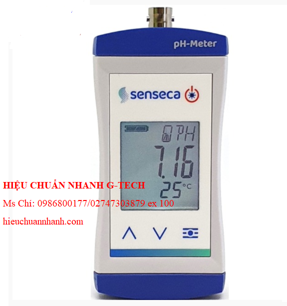 Hiệu chuẩn máy đo pH Senseca ECO 510 (0.00 ... 14.00 pH). hiệu chuẩn nhanh, uy tín, chất lượng tại Bắc Ninh