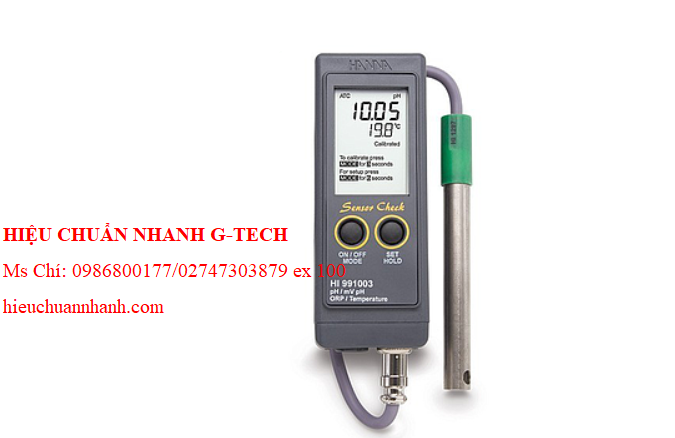 Hiệu chuẩn máy đo pH/ORP/nhiệt độ cầm tay HANNA HI991002. Hiệu chuẩn nhanh, uy tín, chất lượng tại Quảng Ngãi Hiệu chuẩn máy đo pH/ORP/nhiệt độ cầm tay HANNA HI991002. Hiệu chuẩn nhanh, uy tín, chất lượng tại Quảng Ngãi