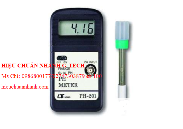 Hiệu chuẩn máy đo pH bỏ túi LUTRON PH-201 (0 ~ 14pH). Hiệu chuẩn nhanh, uy tín, chất lượng tại Hồ Chí Minh Hiệu chuẩn máy đo pH bỏ túi LUTRON PH-201 (0 ~ 14pH). Hiệu chuẩn nhanh, uy tín, chất lượng tại Hồ Chí Minh