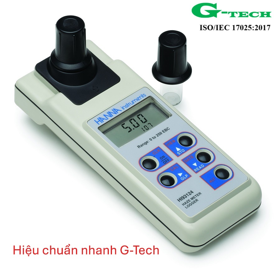 Hiệu chuẩn Máy đo độ đục HANNA HI93124. Dịch vụ hiệu chuẩn nhanh G-tech 24/7 Hiệu chuẩn Máy đo độ đục HANNA HI93124. Dịch vụ hiệu chuẩn nhanh G-tech 24/7