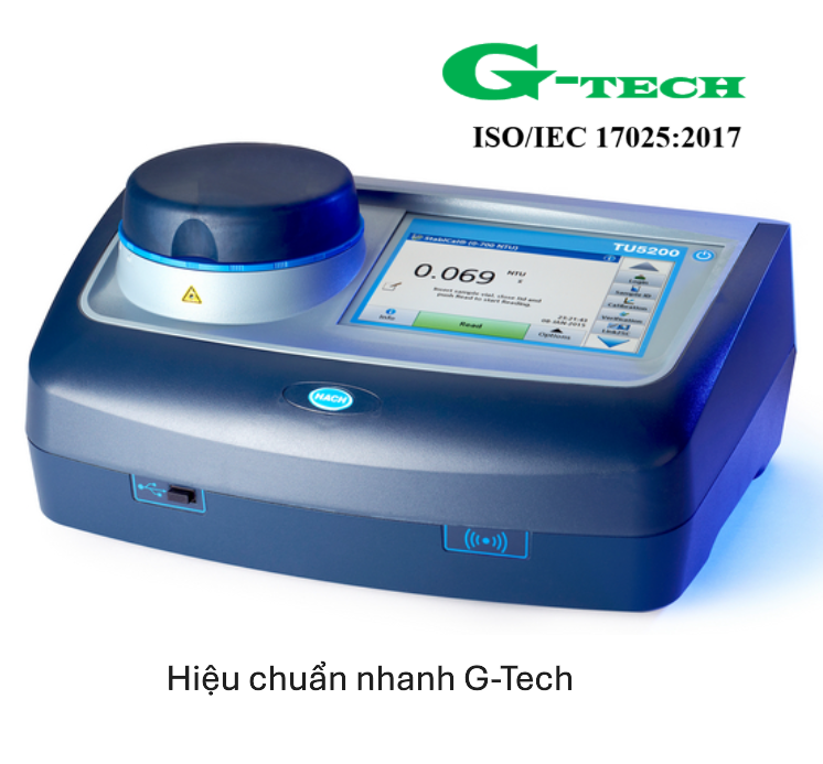 Hiệu chuẩn Máy đo độ đục để bàn TU5200. Dịch vụ hiệu chuẩn nhanh G-tech 24/7 tại Kon Tum