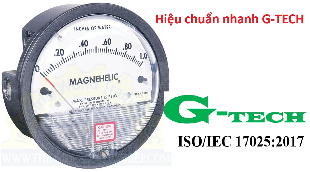 Hiệu chuẩn Phương tiện đo chênh áp/ Differential Pressure Gauges* (0 ÷ 500) Pa. Dịch vụ Hiệu chuẩn an toàn và uy tín tại Đắk Nông.