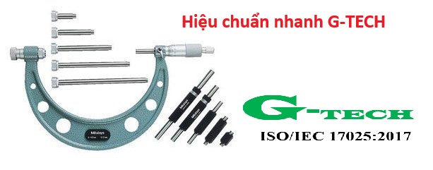Hiệu chuẩn Panme Đo Ngoài Mitutoyo 104-144A (500-600mm). Dịch vụ Hiệu chuẩn an toàn và uy tín tại Khánh Hòa.