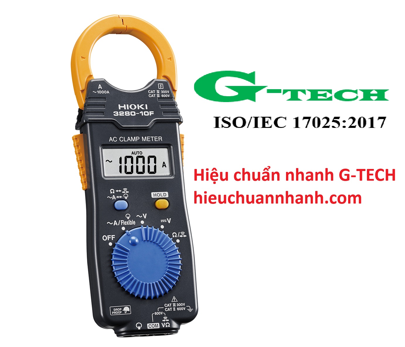 Hiệu chuẩn Ampe kìm HIOKI 3280-10F (1000A). Dịch vụ Hiệu chuẩn an toàn và uy tín tại Đắk Nông.