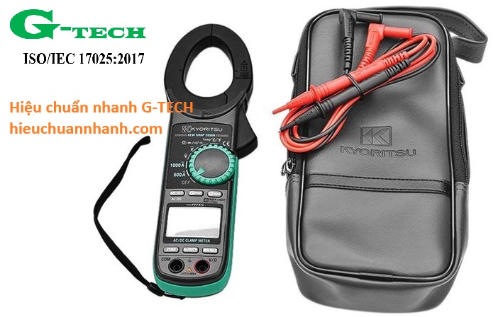 Hiệu chuẩn Ampe kìm AC/DC KYORITSU 2046R, K2046R. Dịch vụ Hiệu chuẩn an toàn và uy tín tại Quảng Bình.