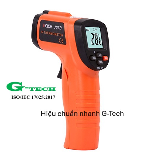 Hiệu Chuẩn súng bắn nhiệt VICTOR 303B. Dịch vụ hiệu chuẩn nhanh G-tech 24/7 và tận nơi tại các khu công nghiệp miền Trung  Hiệu Chuẩn súng bắn nhiệt VICTOR 303B. Dịch vụ hiệu chuẩn nhanh G-tech 24/7 và tận nơi tại các khu công nghiệp miền Trung