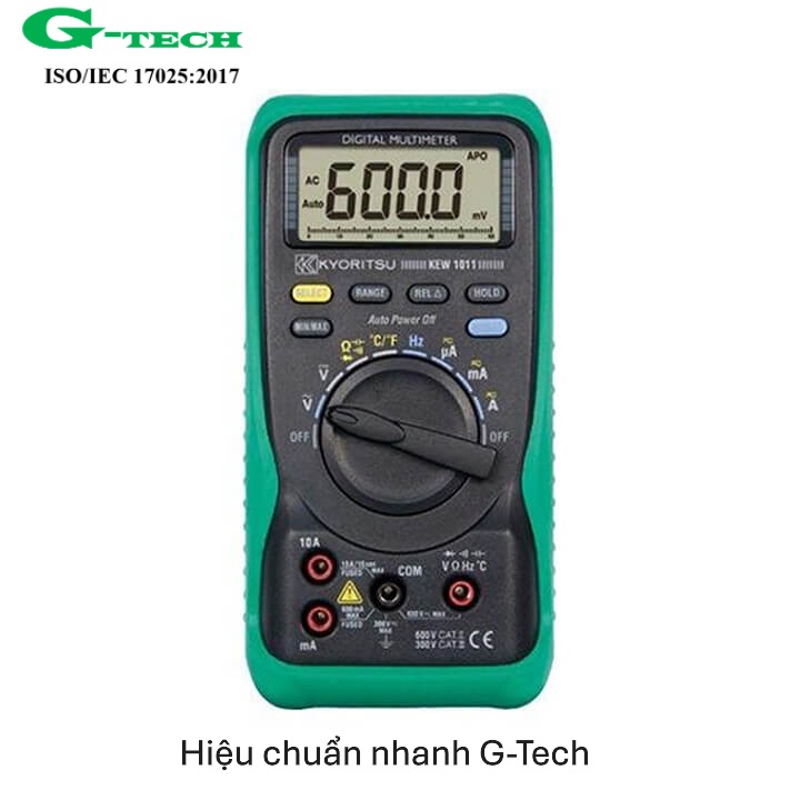 Kiểm định an toàn đồng hồ vạn năng kỹ thuật số Kyoritsu 1011. Dịch vụ hiệu chuẩn - kiểm định nhanh 24/7 G-Tech và phục vụ tận nơi tại các khu công nghiệp miền Trung Kiểm định an toàn đồng hồ vạn năng kỹ thuật số Kyoritsu 1011. Dịch vụ hiệu chuẩn - kiểm định nhanh 24/7 G-Tech và phục vụ tận nơi tại các khu công nghiệp miền Trung