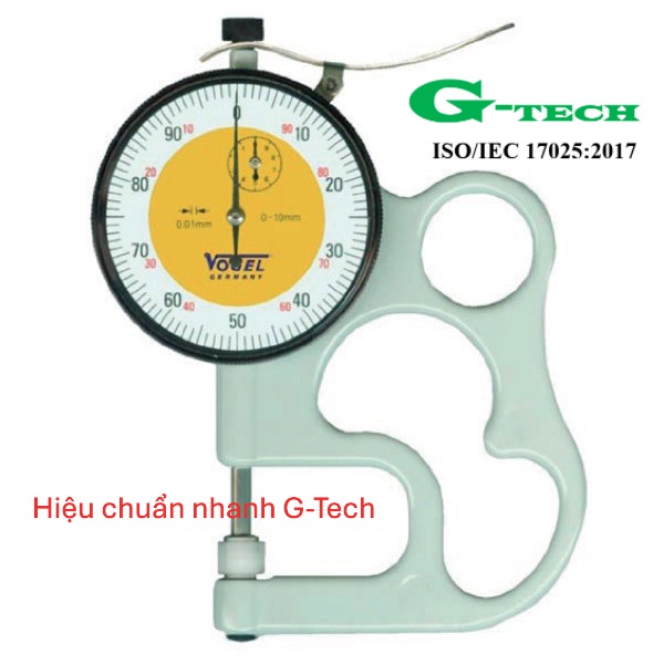 Hiệu chuẩn Đồng Hồ Đo Độ Dày/ Thickness Gauge Calibration. Dịch vụ hiệu chuẩn nhanh G-tech 24/7 và phục vụ tận nơi tại các khu công nghiệp miền Trung 