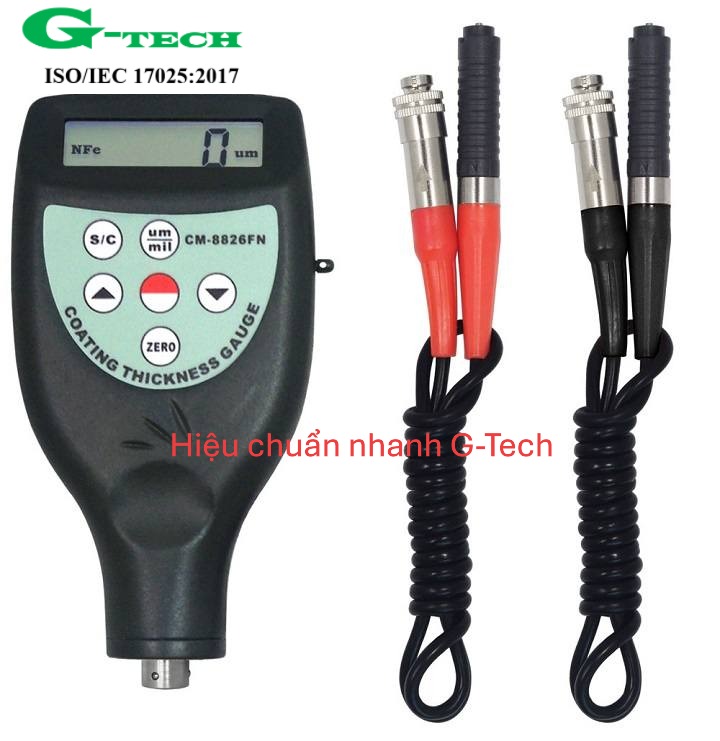 Hiệu chuẩn Máy đo độ dày lớp phủ Máy đo độ dày lớp phủ Total Meter CM-8826FN . Dịch vụ hiệu chuẩn nhanh G-tech 24/7 và phục vụ tận nơi tại các khu công nghiệp miền Trung 