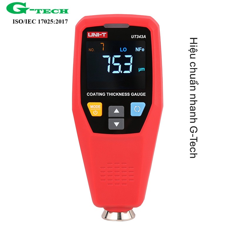 Hiệu chuẩn Máy đo độ dày lớp phủ UNI-T UT343A. Dịch vụ hiệu chuẩn nhanh G-tech 24/7 và phục vụ tận nơi tại các khu công nghiệp miền Trung  Hiệu chuẩn Máy đo độ dày lớp phủ UNI-T UT343A. Dịch vụ hiệu chuẩn nhanh G-tech 24/7 và phục vụ tận nơi tại các khu công nghiệp miền Trung