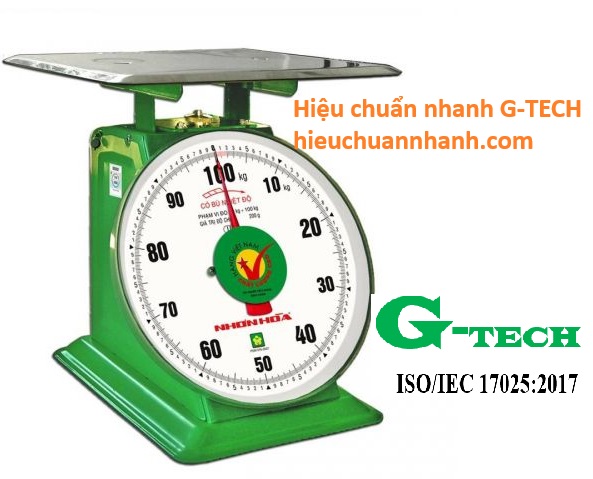 Hiệu chuẩn Cân Nhơn Hòa 100 Kg. Dịch vụ hiệu chuẩn an toàn và uy tín, phục vụ tận nơi 24/7 tại Quảng Nam.