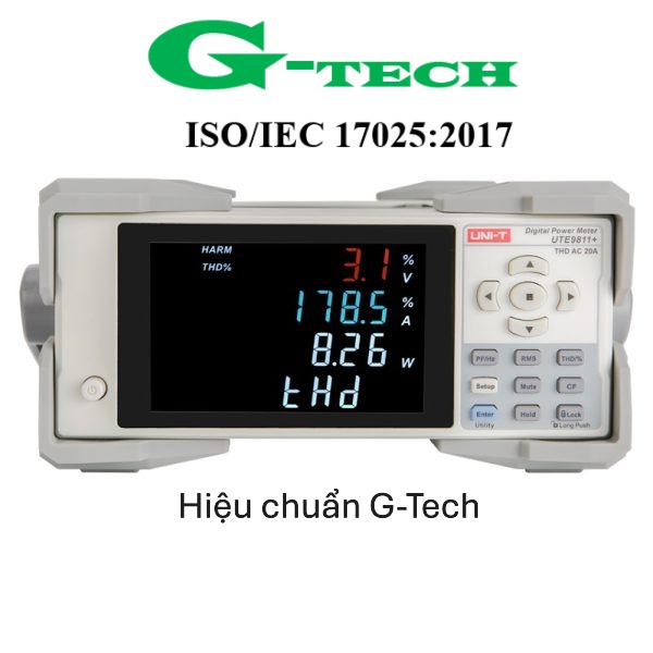 Hiệu chuẩn Máy đo công suất Uni-T UTE9806+. Dịch vụ hiệu chuẩn nhanh G-Tech 24/7 tại Quảng Nam Hiệu chuẩn Máy đo công suất Uni-T UTE9806+. Dịch vụ hiệu chuẩn nhanh G-Tech 24/7 tại Quảng Nam