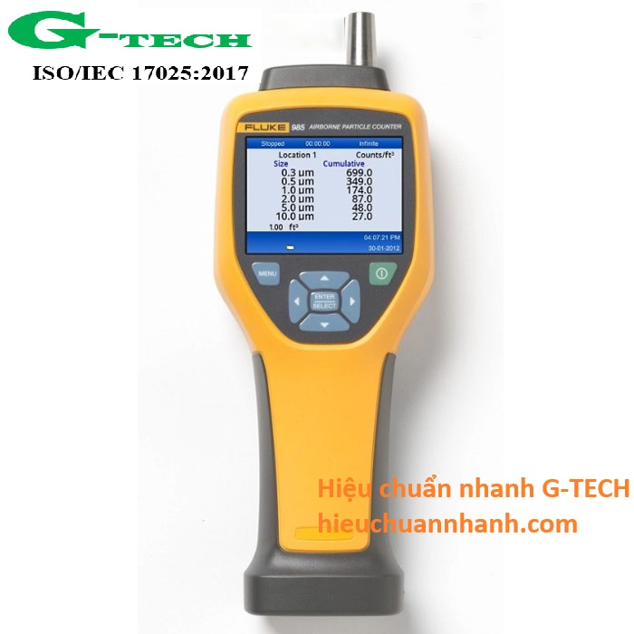 Hiệu chuẩn Máy đếm hạt bụi Fluke 985. Dịch vụ hiệu chuẩn an toàn và uy tín, phục vụ tận nơi 24/7 tại Thanh Hóa. Hiệu chuẩn Máy đếm hạt bụi Fluke 985. Dịch vụ hiệu chuẩn an toàn và uy tín, phục vụ tận nơi 24/7 tại Thanh Hóa.