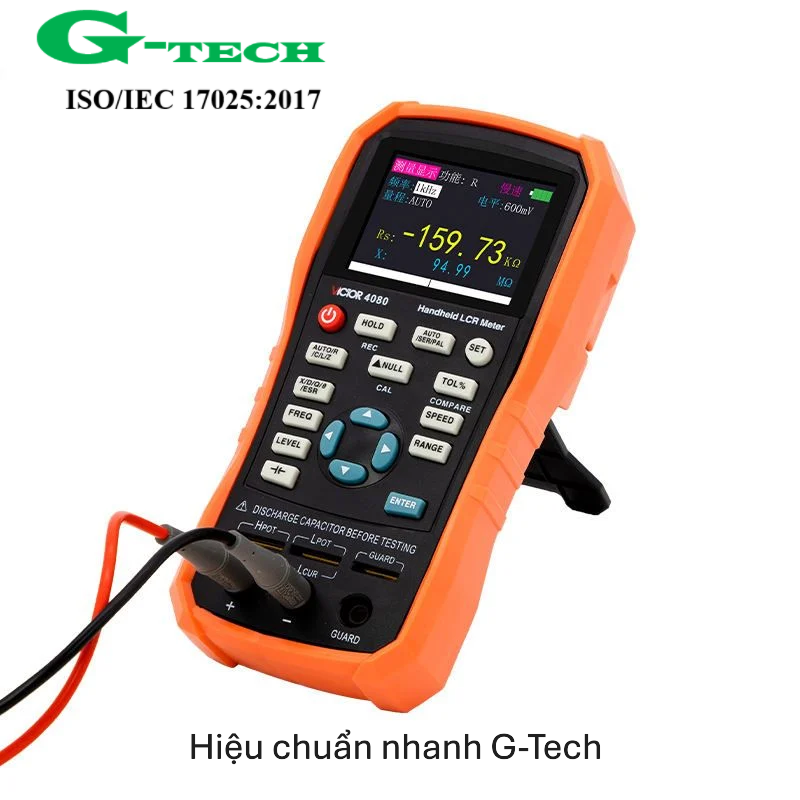 Hiệu chuẩn Máy đo LCR VICTOR 4080. Dịch vụ hiệu chuẩn nhanh G-Tech 24/7 và phục vụ tận nơi tại các khu công nghiệp miền Trung 