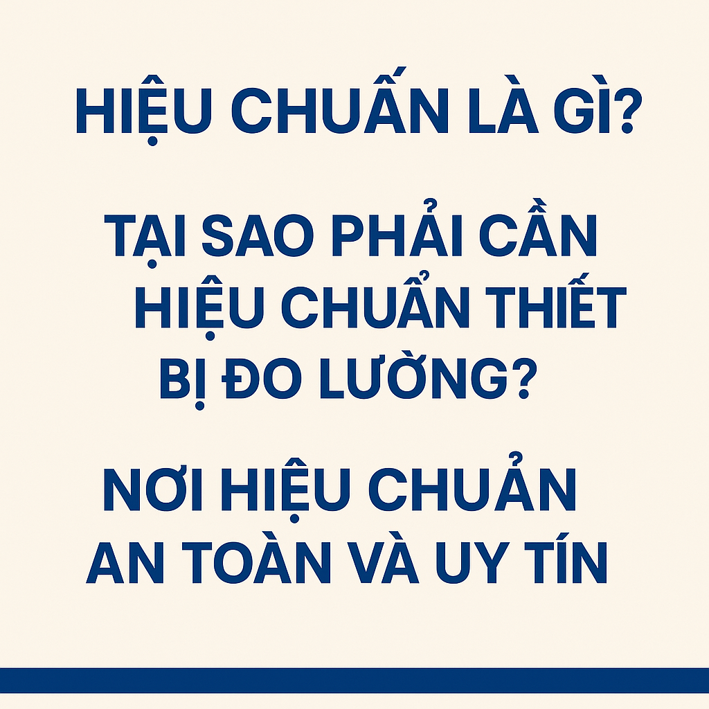 Hiệu chuẩn là gì? Tại sao phải cần hiệu chuẩn thiết bị đo lường? Nơi hiệu chuẩn an toàn và uy tín  Hiệu chuẩn là gì? Tại sao phải cần hiệu chuẩn thiết bị đo lường? Nơi hiệu chuẩn an toàn và uy tín