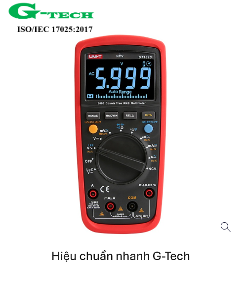 Hiệu chuẩn Đồng hồ vạn năng UNI-T UT139S. Dịch vụ hiệu chuẩn nhanh G-tech 24/7 tại Đắk Lắk Hiệu chuẩn Đồng hồ vạn năng UNI-T UT139S. Dịch vụ hiệu chuẩn nhanh G-tech 24/7 tại Đắk Lắk